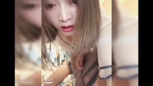 Hairy small asian cock is sucked by a Ladyboy cocksucker