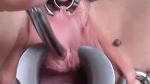 My Sexy Piercings – heavy pierced pussy and even clit