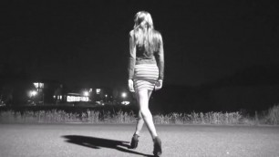 Tgirl Felicia Takes A Stroll At Night