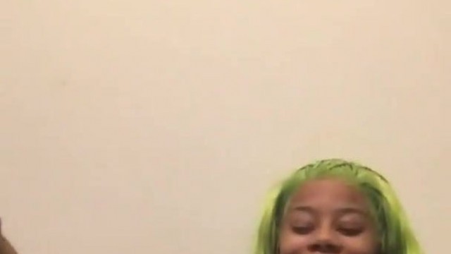 Green Hair Pretty Pussy