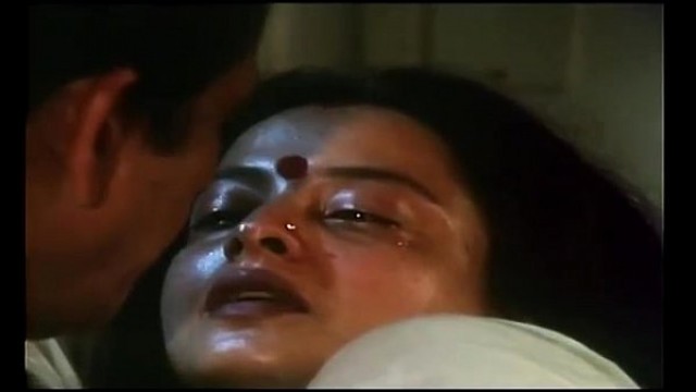 Hot Romantic scene of  REKHA