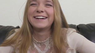 Shy Young Coed Chelsea Has Love Hate Relationship With Anal!