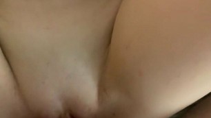 POV Sex and Creampie In Tight Wet Pussy