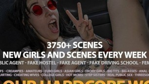 Fake Taxi – Hippie chick gets a big dick deep inside her