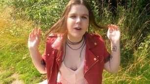 French JOI - Final Fantasy 7 Aerith makes you Cum on her Tits