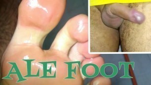 Oil on Foot. Ale Ale Foot